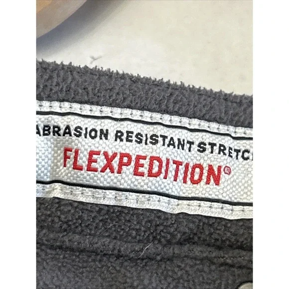 Women's Duluth Lined Flexpedition Utility Cargo Pants Sz 12 Nylon Blend 29" Ins - Picture 8 of 12